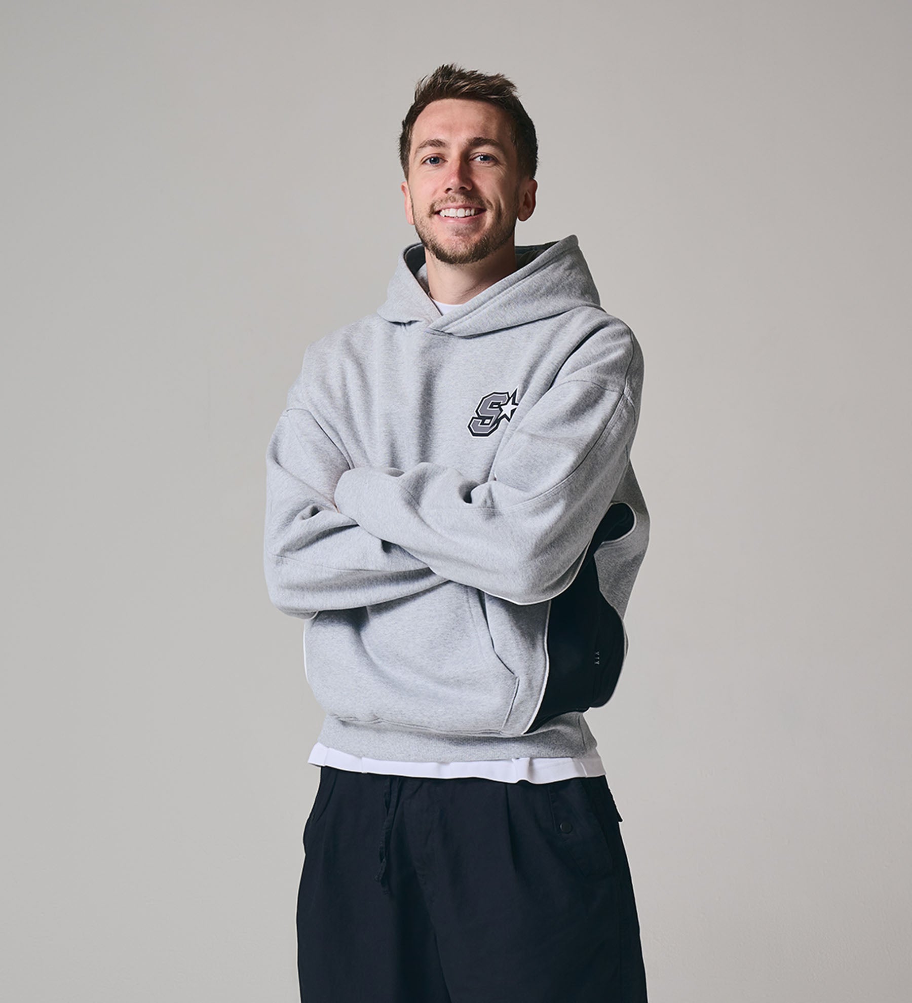 All-Star Hoodie [Grey/Black]