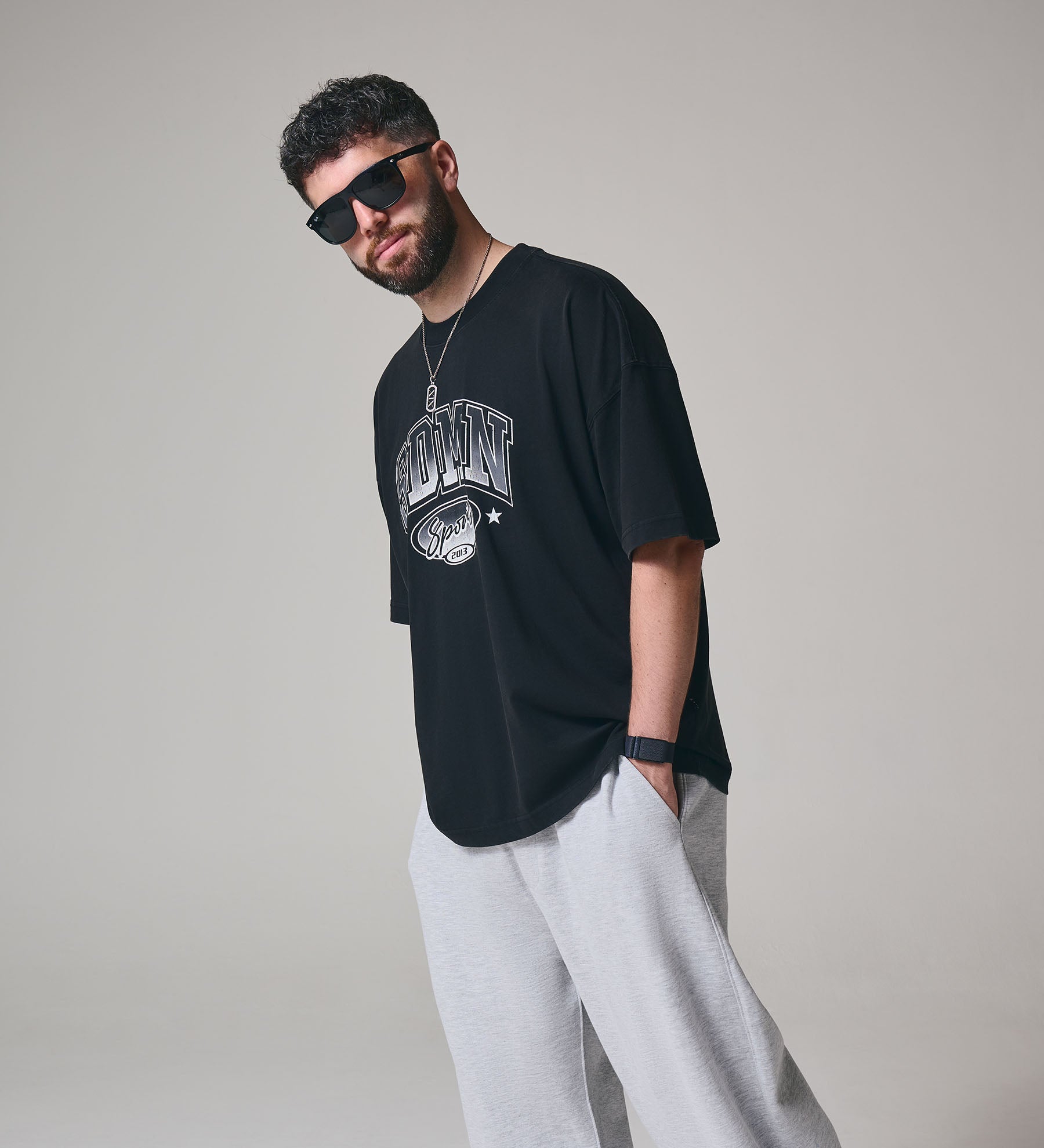 SDMN Sports T-Shirt [Vintage Black]