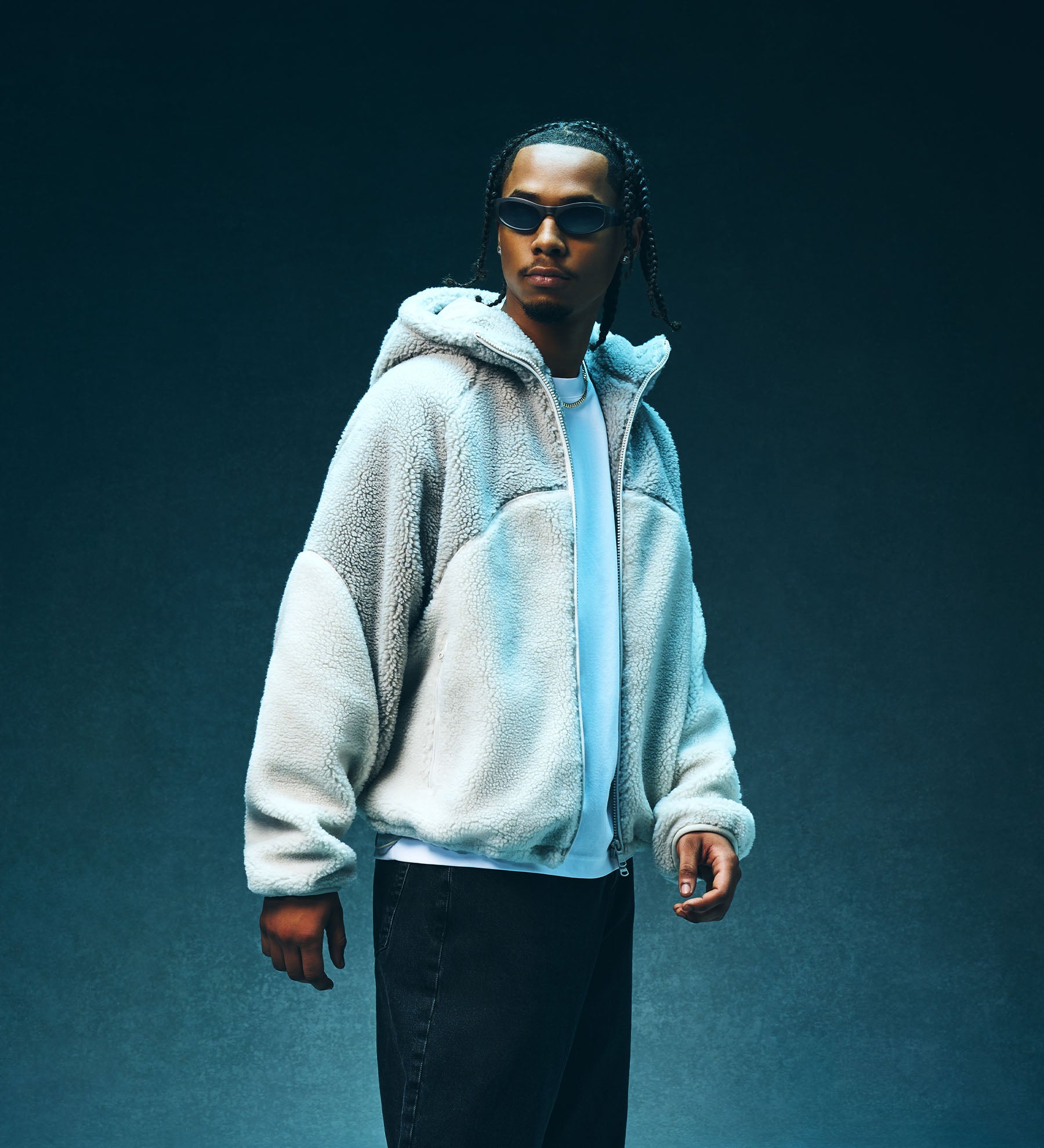 Astro Fleece Hoodie [Arctic White]