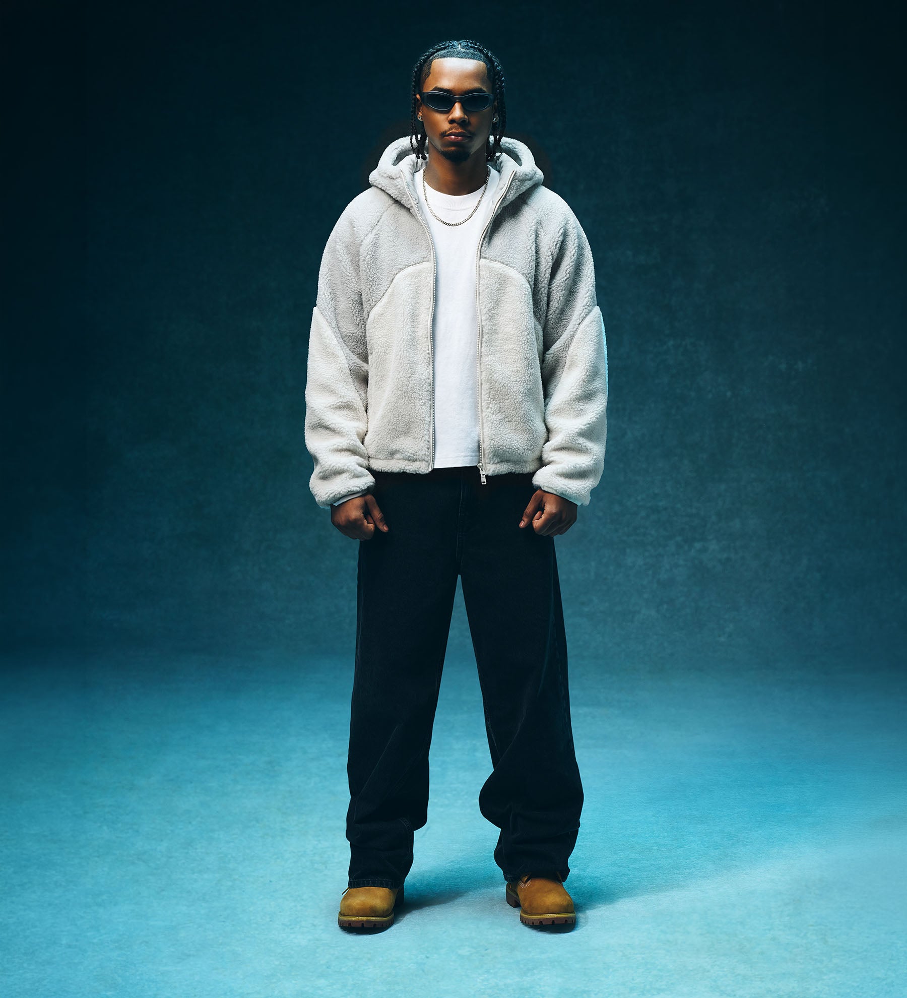 Astro Fleece Hoodie [Arctic White]