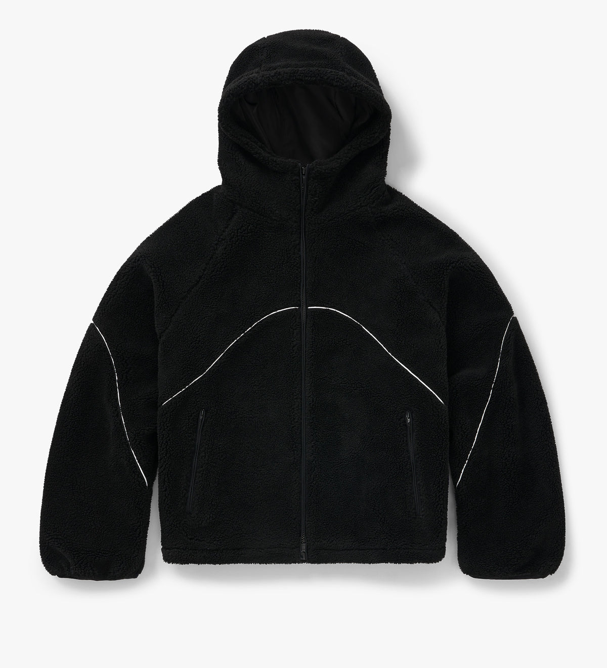 Signalfarbe Sichtbarkeit mit Kapuze Reflektierend Arbeit Zip Fleece Signalfarbe Sichtbarkeit mit Kapuze Reflektierend Arbeit Zip Fleece