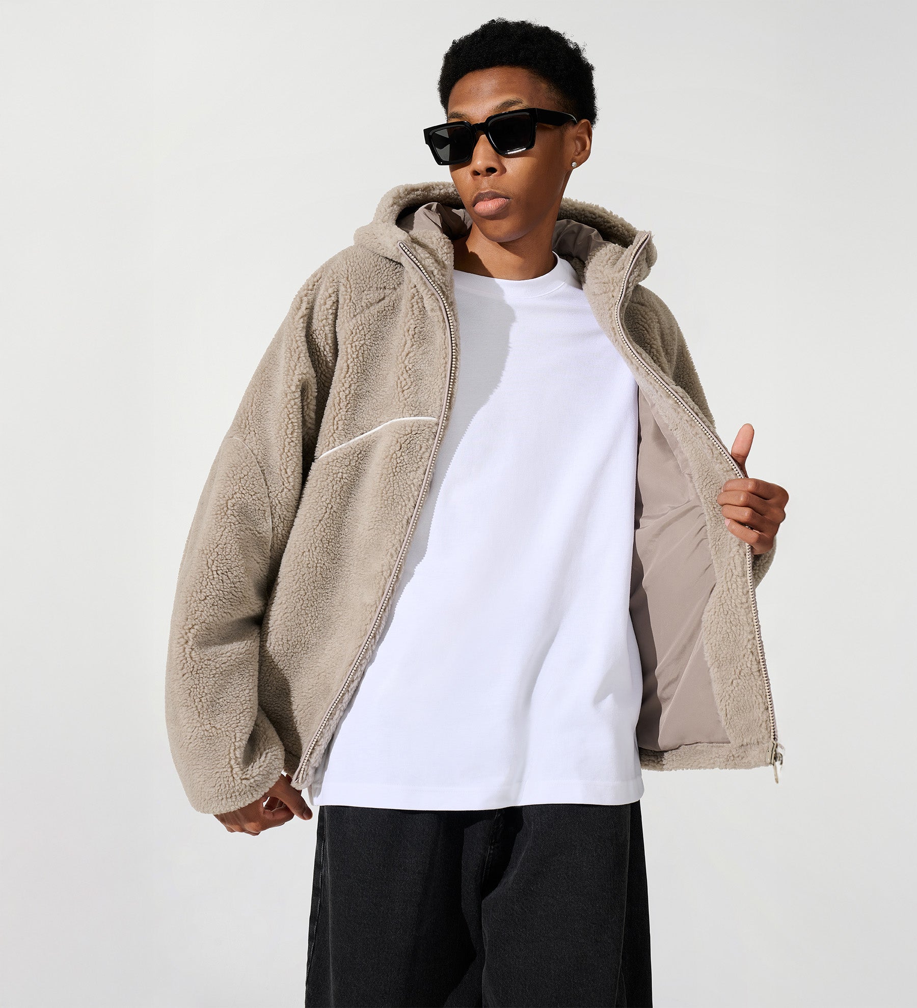 Astro Fleece Hoodie [Biscuit]