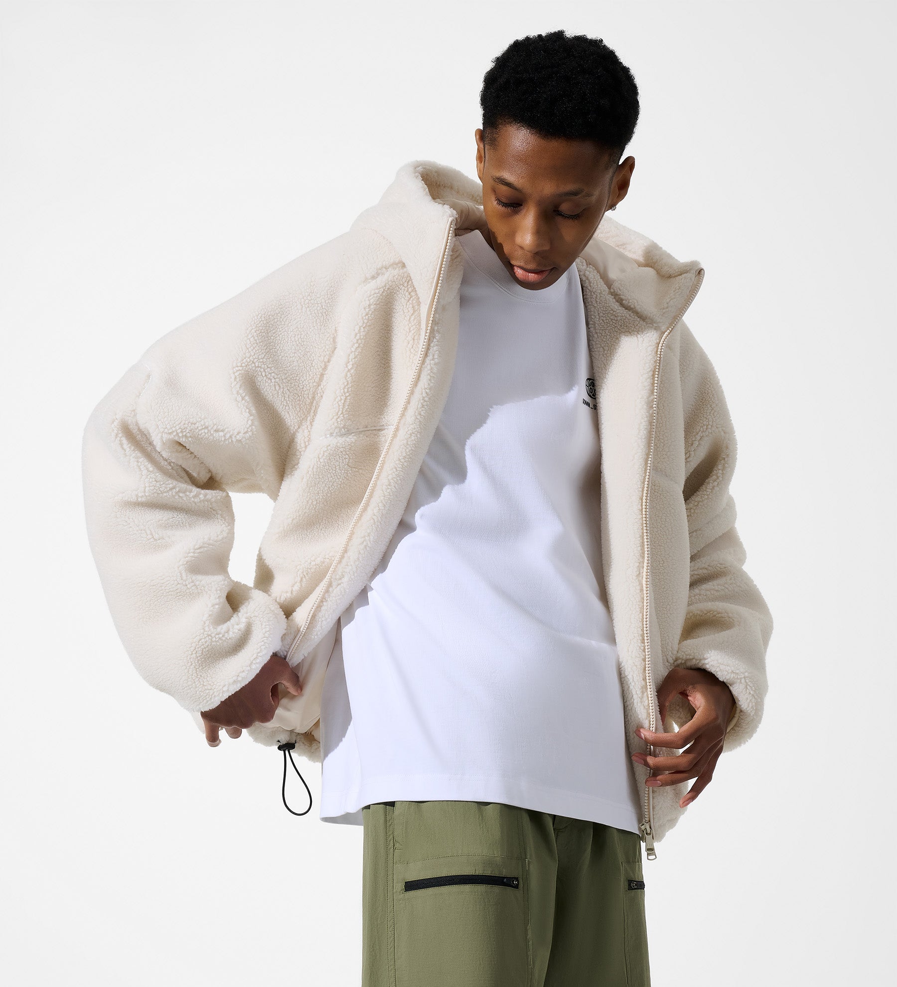 Astro Fleece Hoodie [Cream]