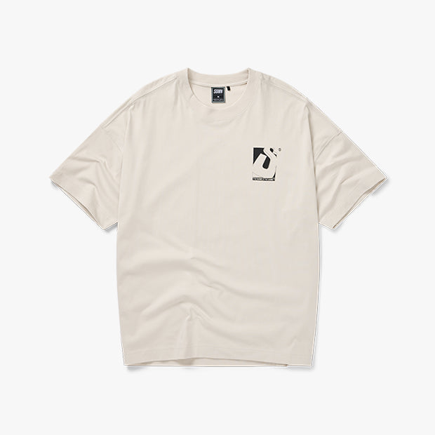 Initial Box T-Shirt [Sea Salt]