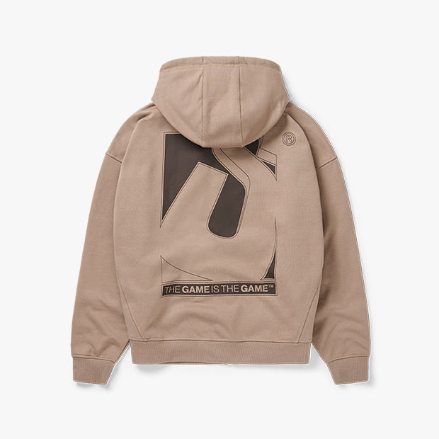 Initial Box Zip Hoodie [Fossil]