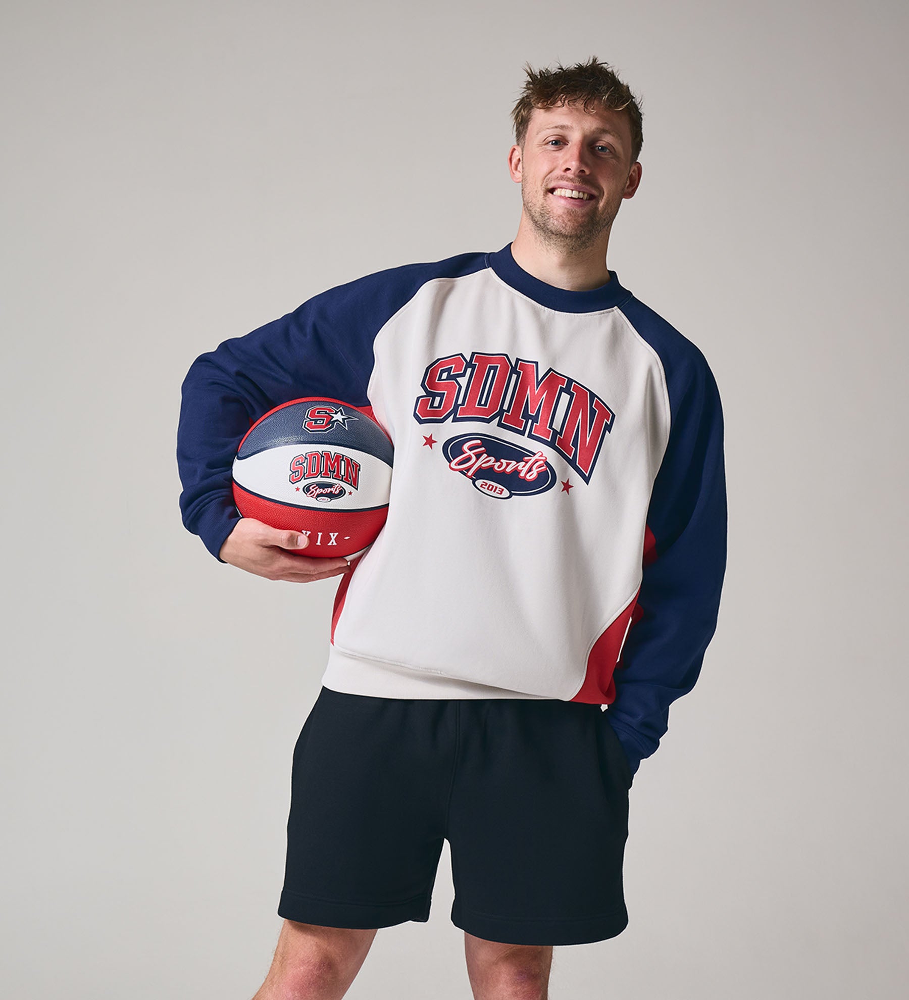 SDMN Sports Sweater [Red/White/Blue]