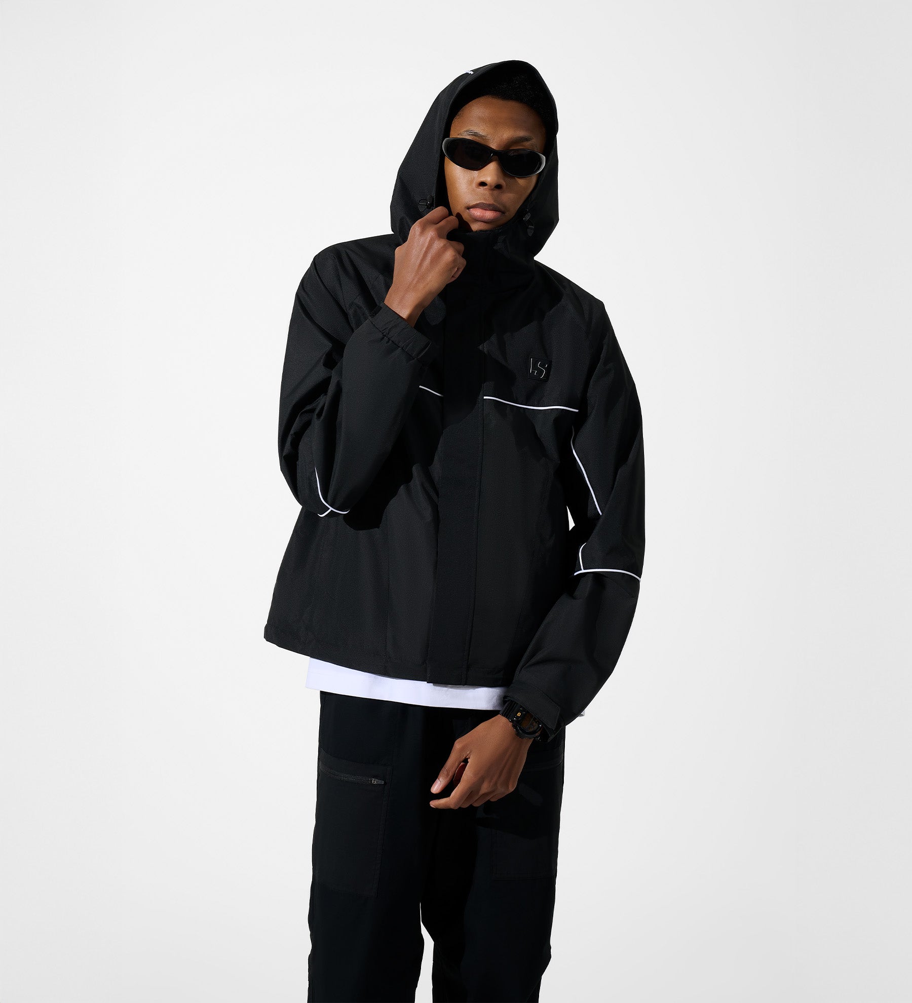 Vertex Windbreaker [Triple Black]